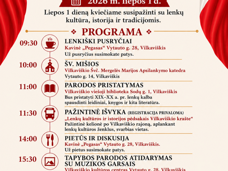 Lenkų kultūros diena Vilkaviškyje !
