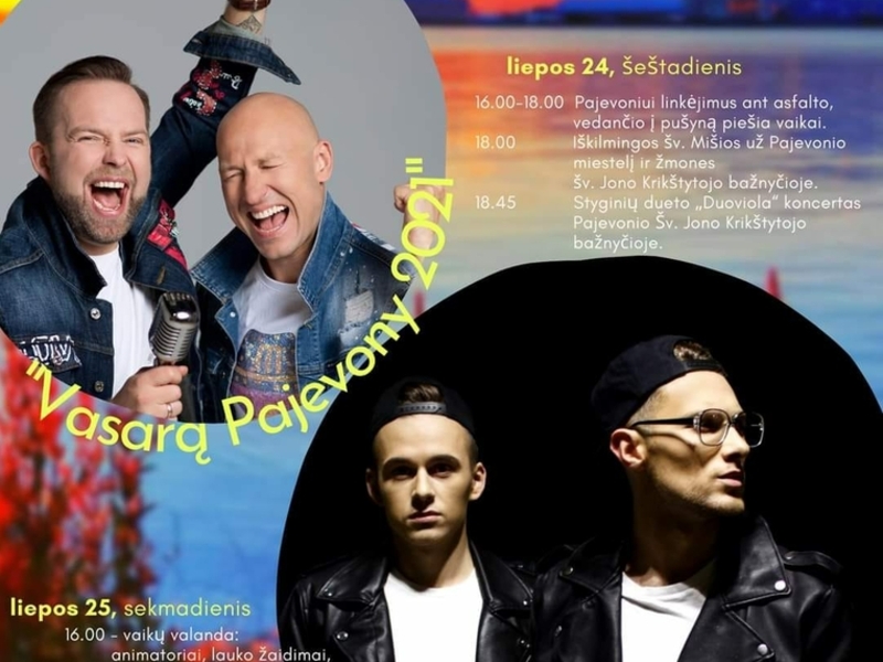 Vasara Pajevony 2021