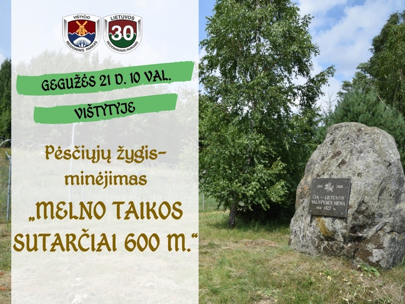 Pėsčiųjų žygis Vištytyje