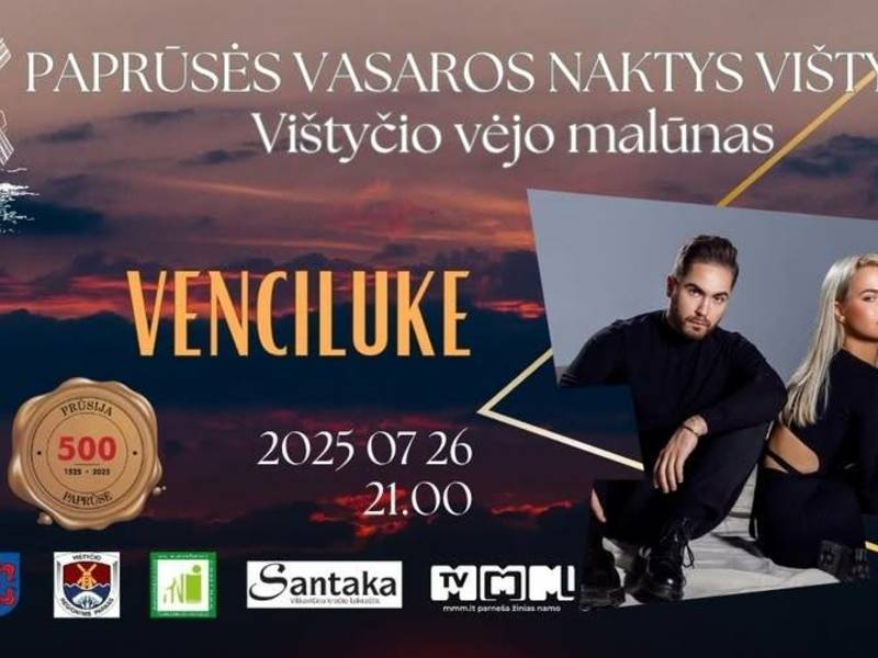 PAPRŪSĖS VASAROS NAKTYS. VENCILUKE.
