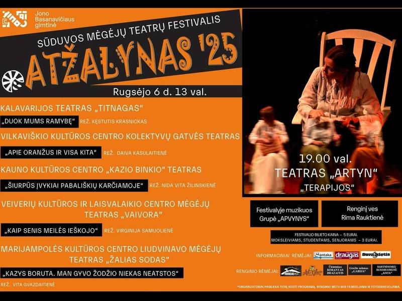 LNM Jono Basanavičiaus gimtinėje – Sūduvos mėgėjų teatrų festivalis „Atžalynas“