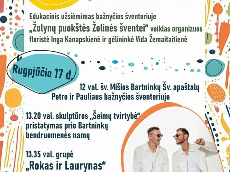 Žolinės šventė Bartninkuose!