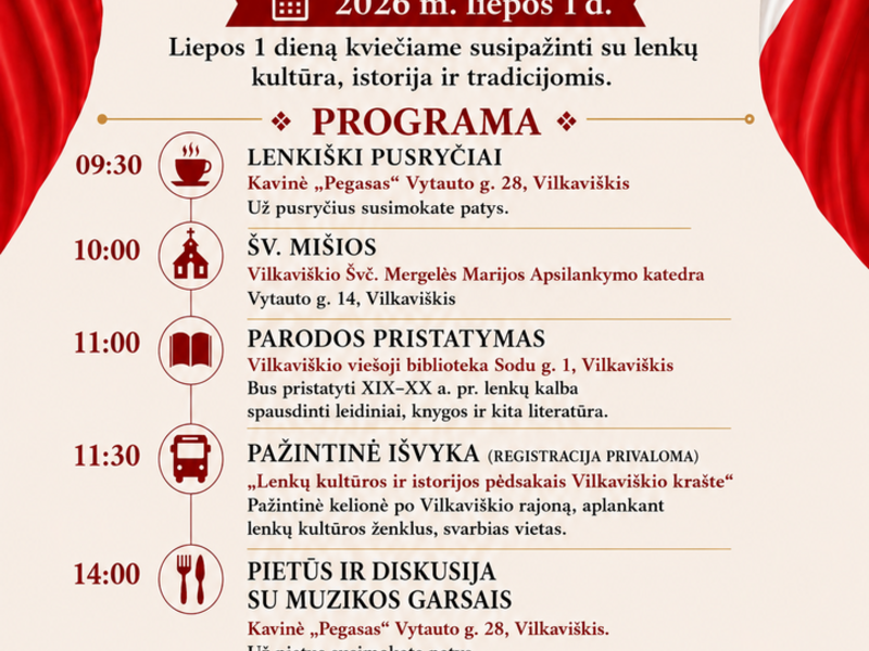 Lenkų kultūros diena Vilkaviškyje !