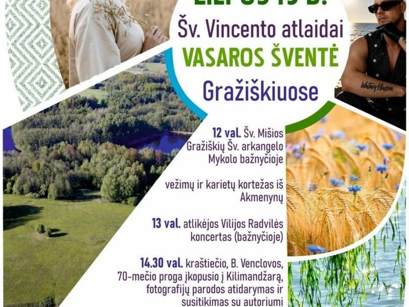 Letni festiwal w Gražiškiai