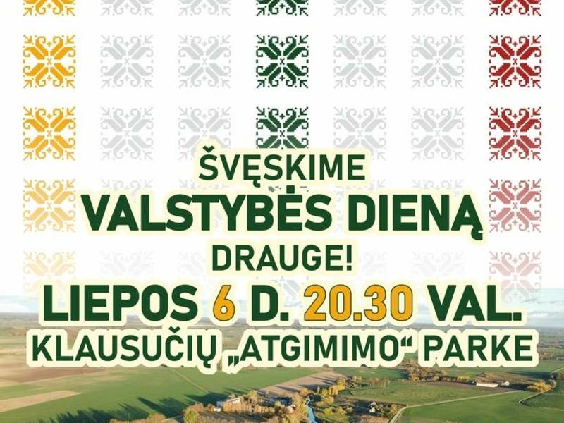Liepos 6-oji Klausučių „Atgimimo“ parke