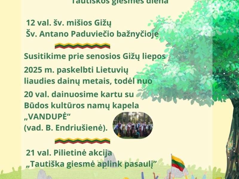 „Giesmė Lietuvai“