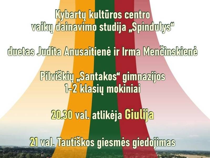 Lietuvos valstybės diena Pilviškių vasaros estradoje