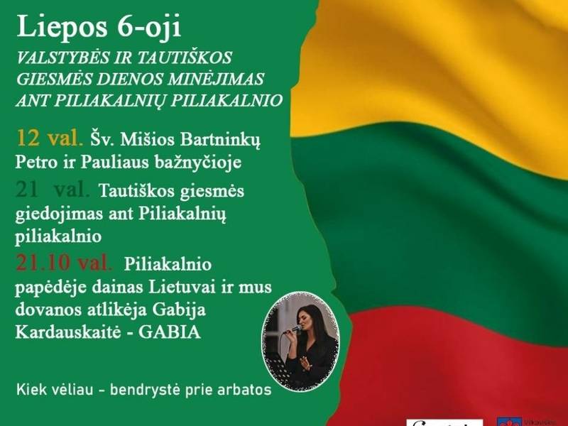 Liepos 6-oji ant piliakalnių piliakalnio