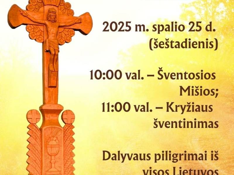 Mažučių KRYŽIŲ KELIAS - Kryžiaus KUNIGAMS šventinimas