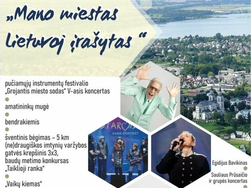 City festival in Vilkaviški