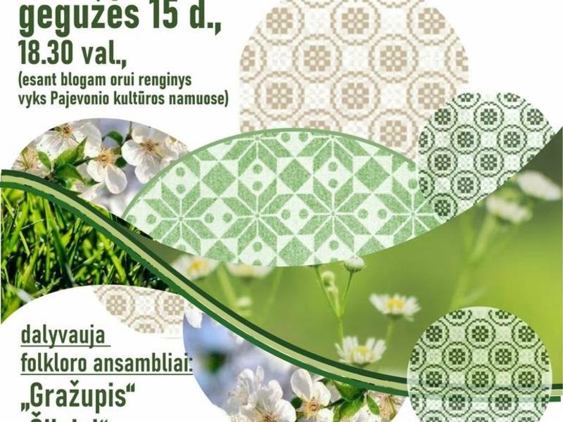 Pavasarėlio gražus laikelis