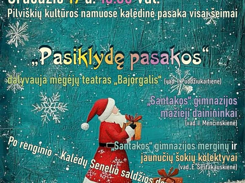 Kalėdinė pasaka „Pasiklydę pasakos“