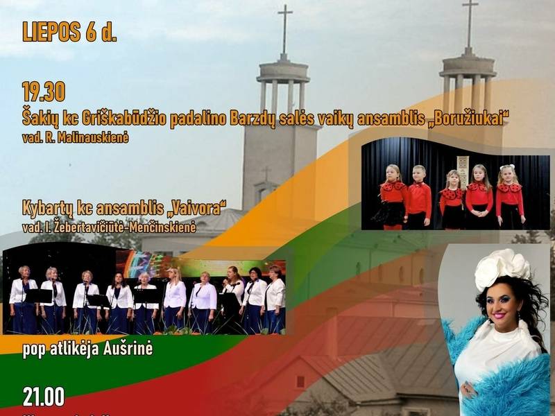 Lietuvos valstybės diena Pilviškių vasaros estradoje