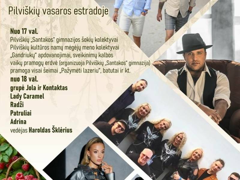 Pilviškių šventė „Lik sveika, vasara"