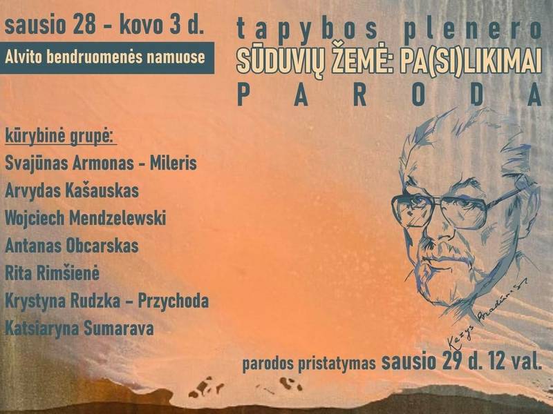 Tapybos plenero „Sūduvių žemė: pa(si)likimai“ paroda