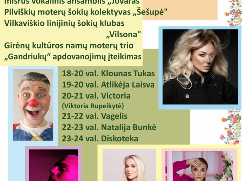 Vasaros šventė Pilviškiuose