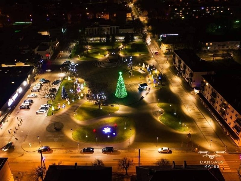 Lighting of Christmas tree in Vilkaviškis city