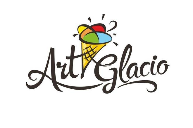 Delicious ice cream shop (ice cream factory Art Glacio)
